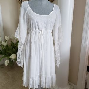 J Gee-  White Lace Dress